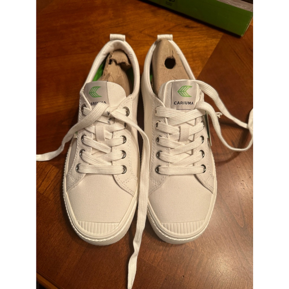 NWT Women’s Cariuma OCA Low Top Off White Canvas Sneaker 8 - Picture 8 of 12